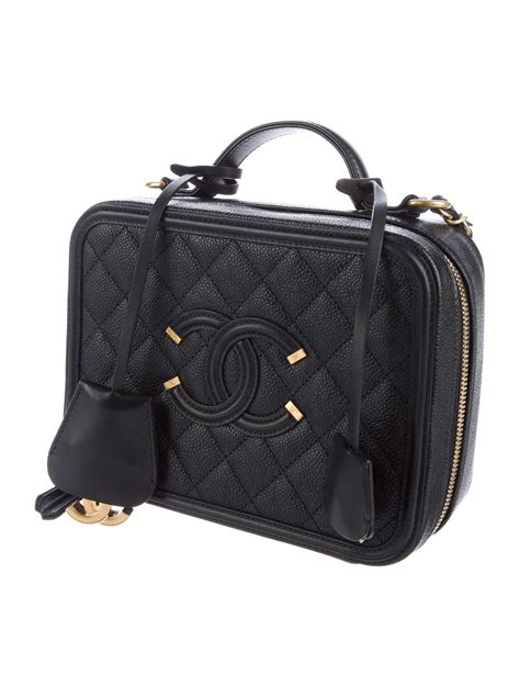 chanel filigree vanity case price 2018|chanel vanity case original.